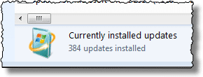 Installed Updates