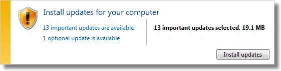 Microsoft Update Install Updates