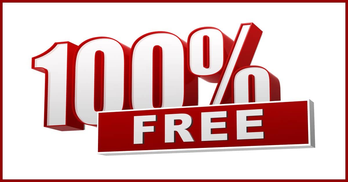 100% Free