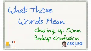 What Those Words Mean