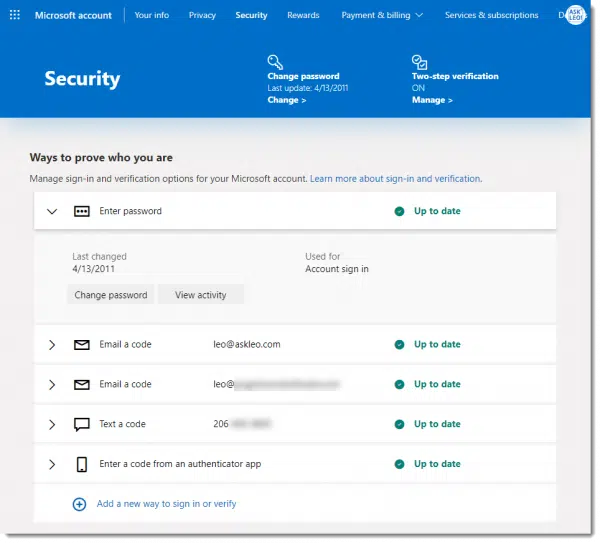 Advanced Security
