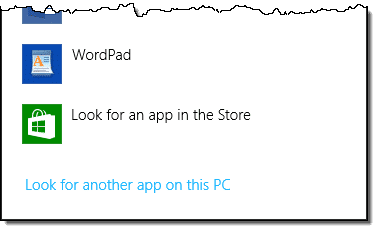 Look for another app