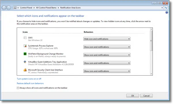 Notification Properties