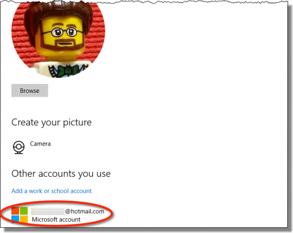 Your Microsoft Account Still Listed