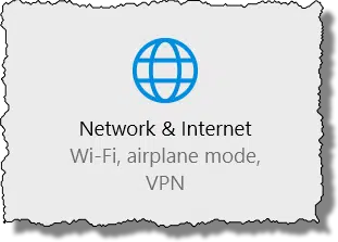 Windows 10 - Network & Internet