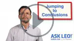 Jumping to Conclusions