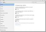 Windows 10 Change Privacy Options