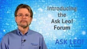Introducing the Ask Leo! Forum