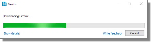Ninite - Downloading and Installing