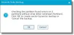 EaseUS Partition Error