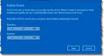 Active Hours interface