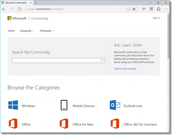 answers.microsoft.com