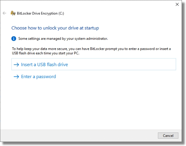 How to unlock BitLocker