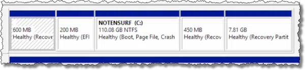 Multiple Reserved Partitions