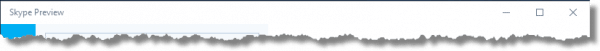Skype App Window Title