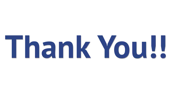 Thank You!