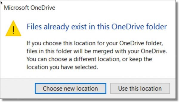 OneDrive Files Exist