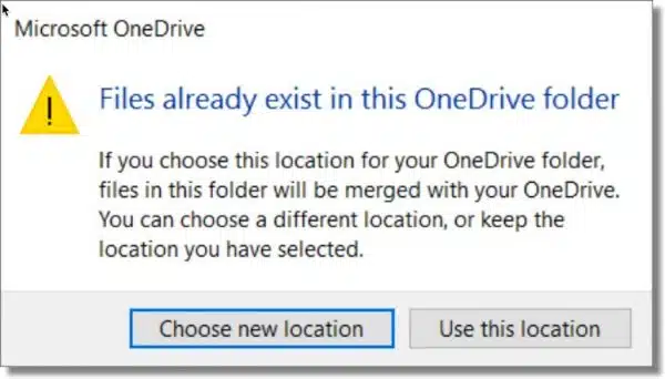 OneDrive Files Exist