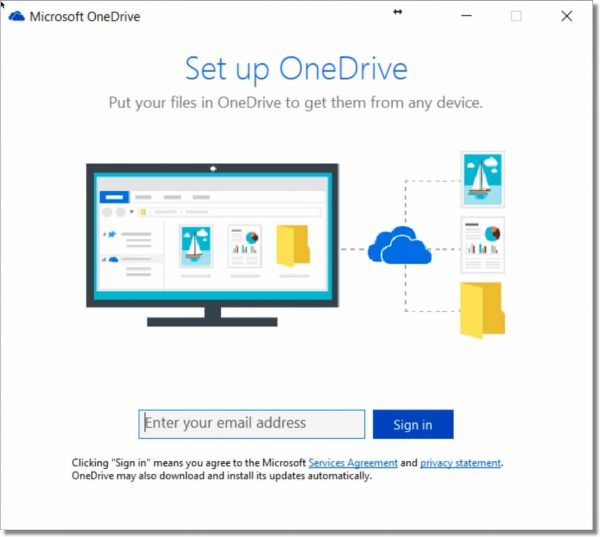 OneDrive Setup