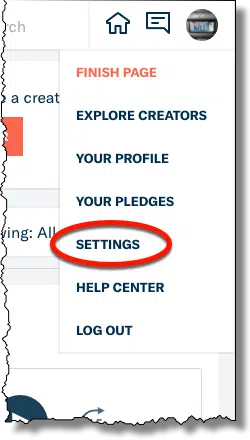Settings Link