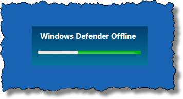 Windows Defender Offline - loading