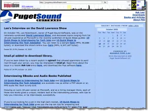 Puget Sound Software, in 2003 (Click for larger image.)