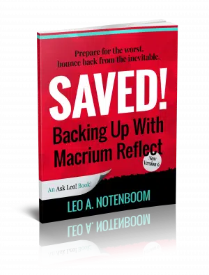 Saved! Backing Up With Macrium Reflect