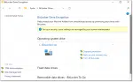 Bitlocker is ON.