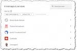 Google-connected apps.