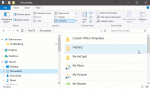 Zoom in File Explorer