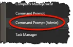 Command Prompt - Admin