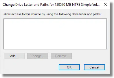 Change Drive Letter and Paths