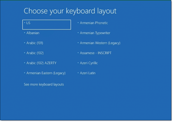 Keyboard Layout