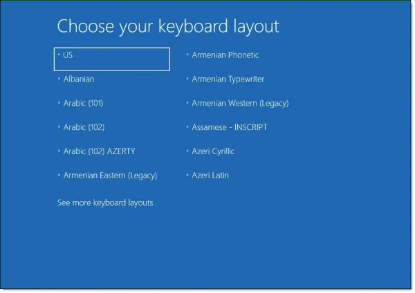 Keyboard Layout