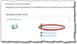 Backup recovery key