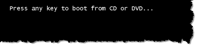 Press any key to boot from...