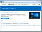 Download Windows 10 page