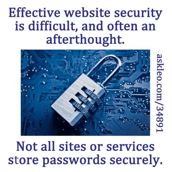 Effective website security is difficult, and often an afterthought. 
