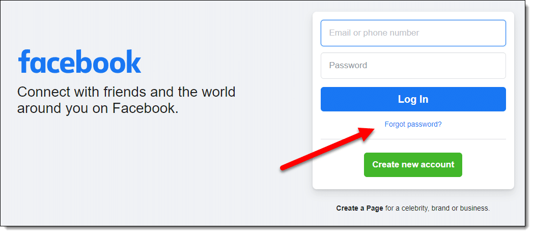 I forgot my Facebook password and email password. How can I log into  Facebook?