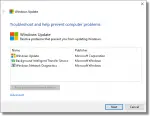 Windows Update Troubleshooter