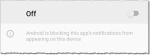 Android is Blocking Notifications
