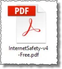 Icon for a file