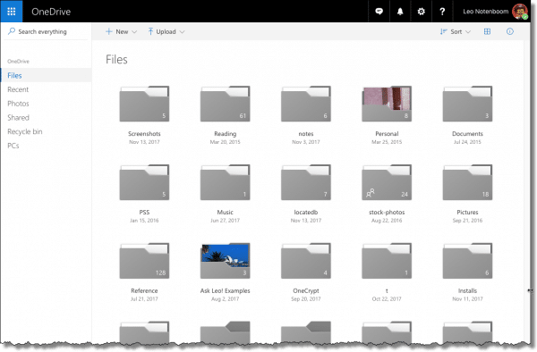 OneDrive Web