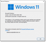 Windows 11 Version