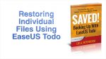 Saved! Backing Up With EaseUS Todo – Restoring Individual Files