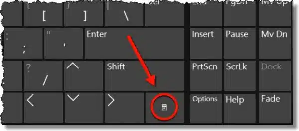Menu Key