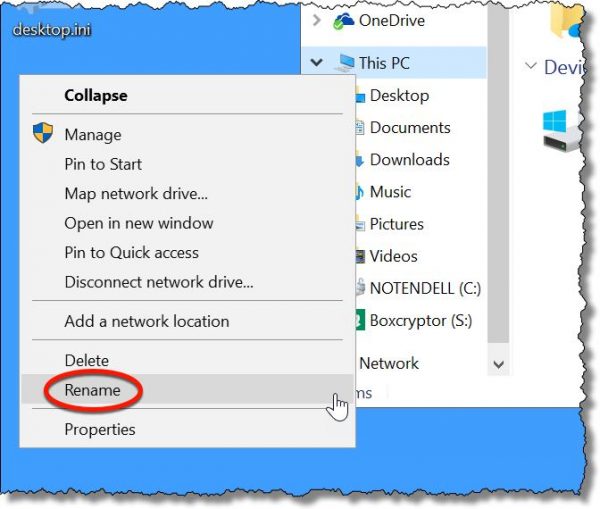 Renaming This PC