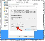 Encrypting a Folder