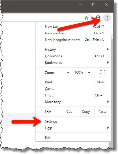 Google Chrome Settings