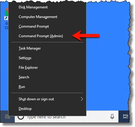 Command Prompt (Admin)
